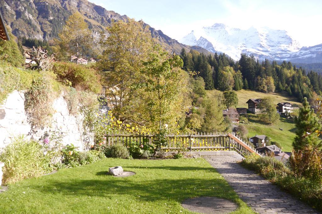 Chalet Acheregg Wengen Exterior photo