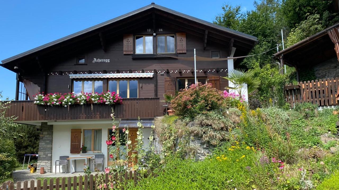 Chalet Acheregg Wengen Exterior photo