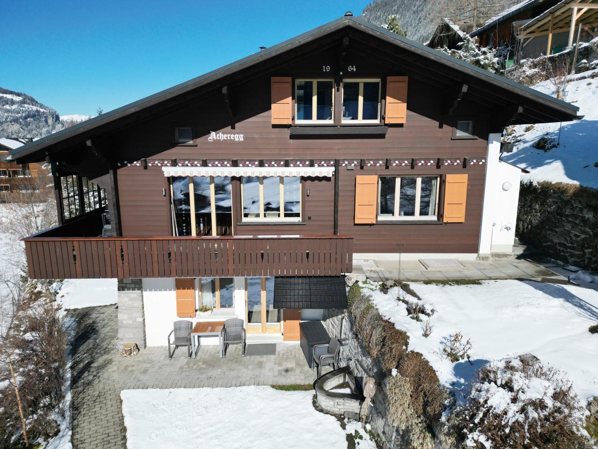 Chalet Acheregg Wengen Exterior photo