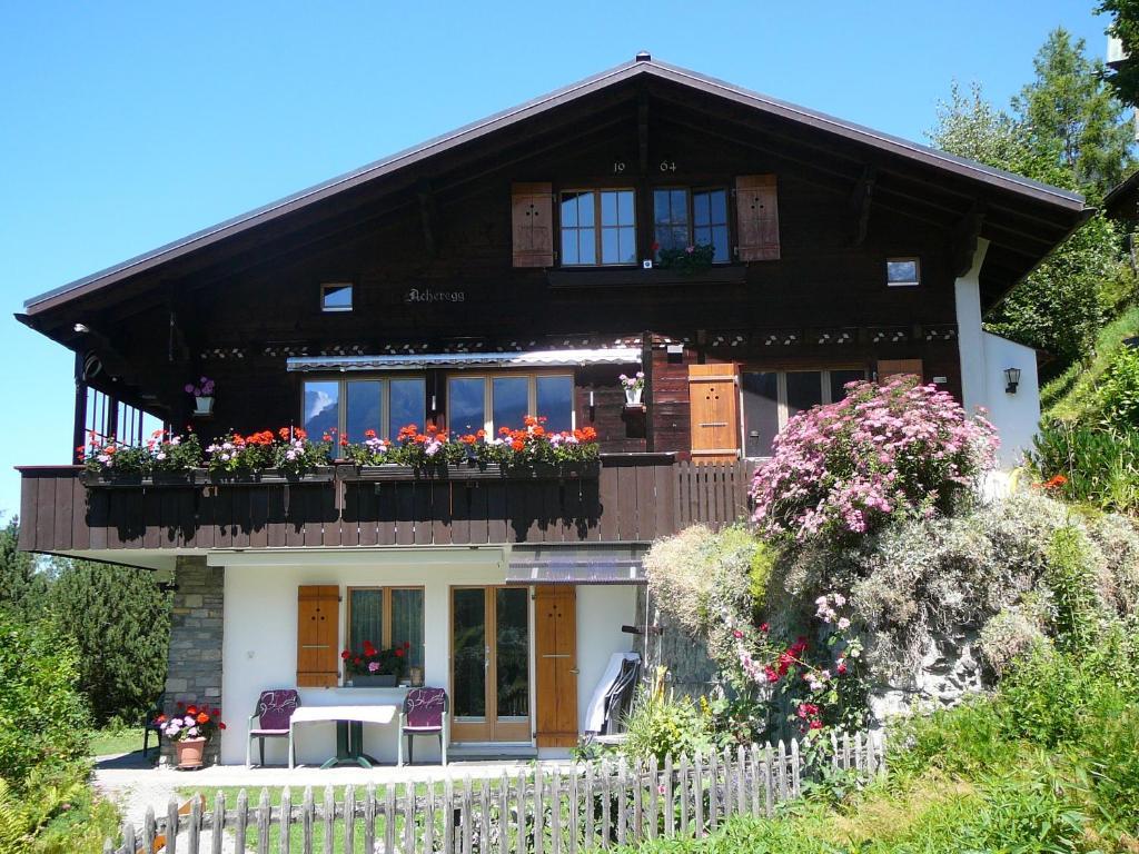 Chalet Acheregg Wengen Exterior photo