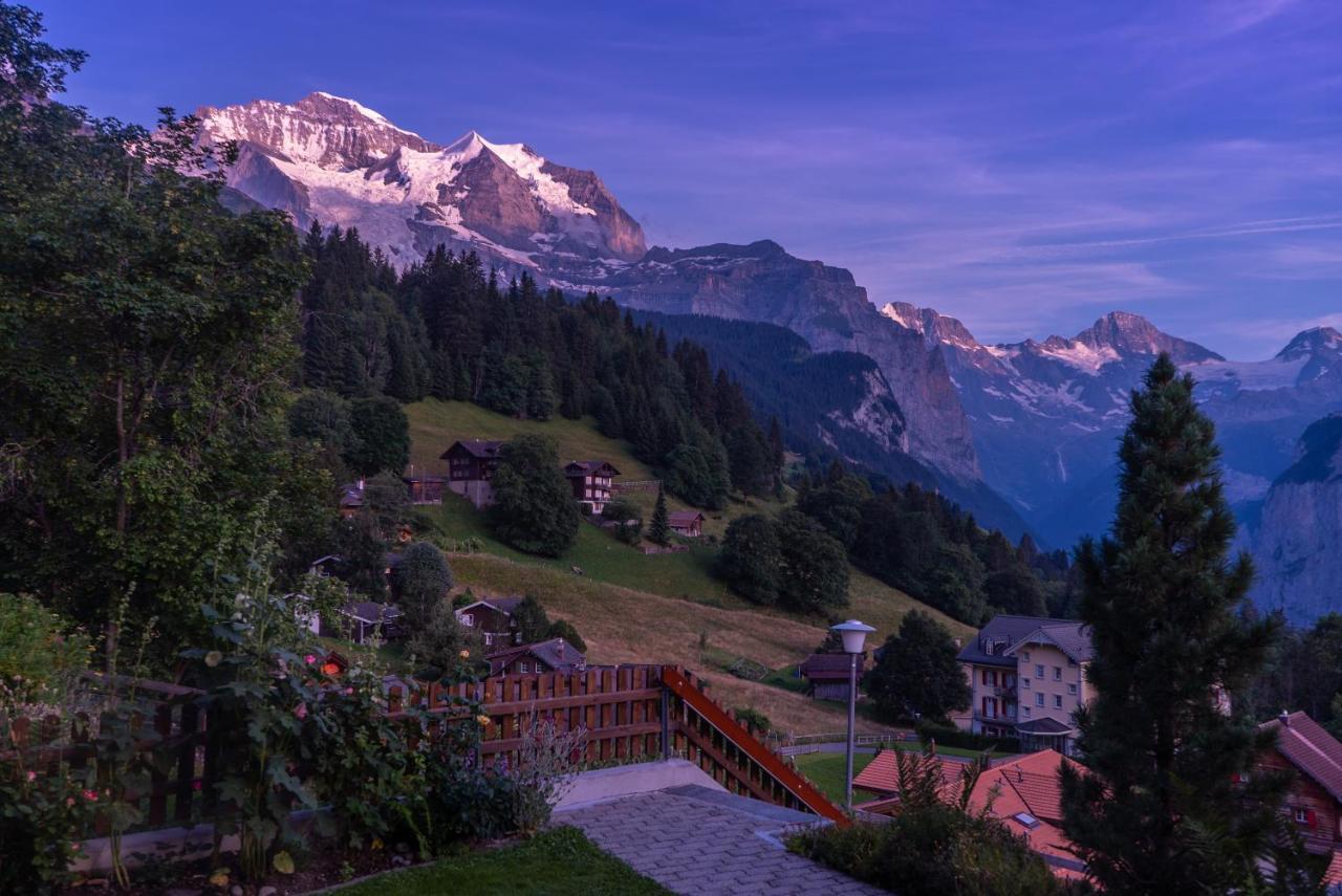 Chalet Acheregg Wengen Exterior photo