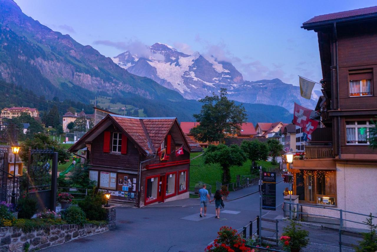 Chalet Acheregg Wengen Exterior photo