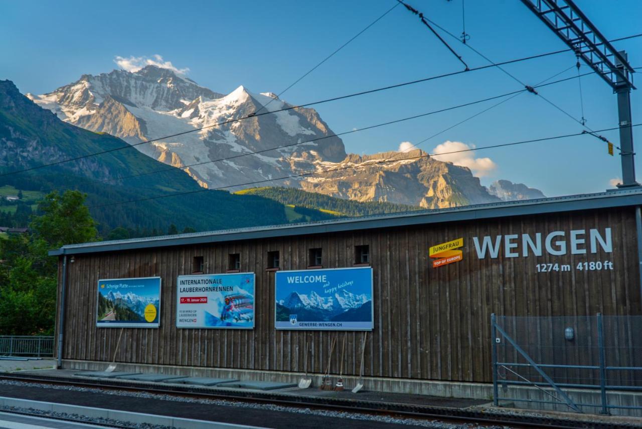 Chalet Acheregg Wengen Exterior photo